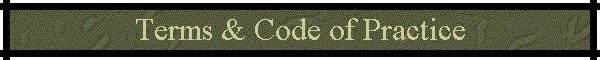 Terms & Code of Practice