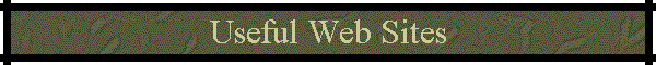 Useful Web Sites